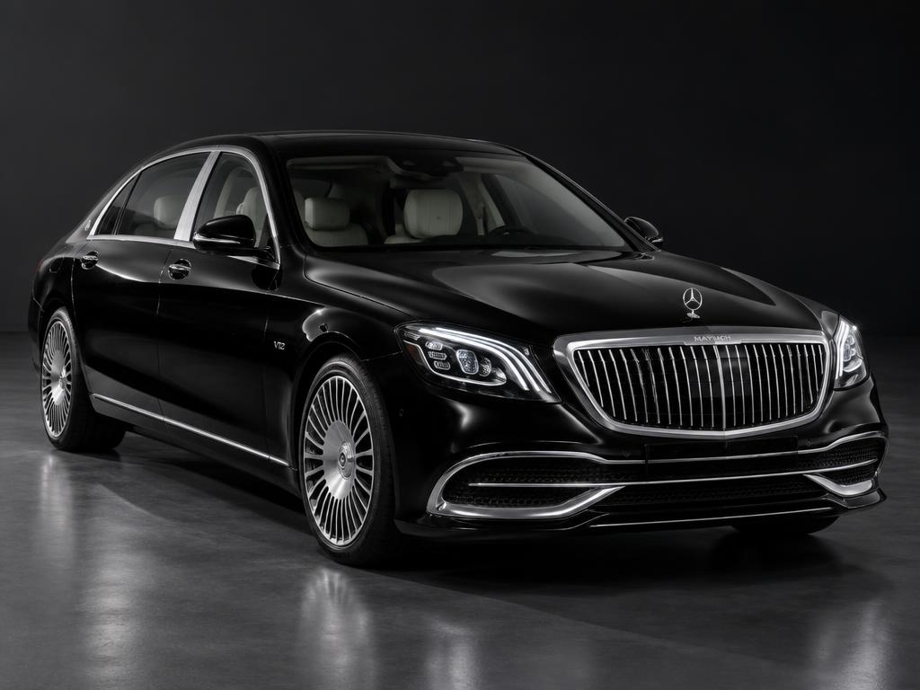 Black Mercedes-Maybach S-Class